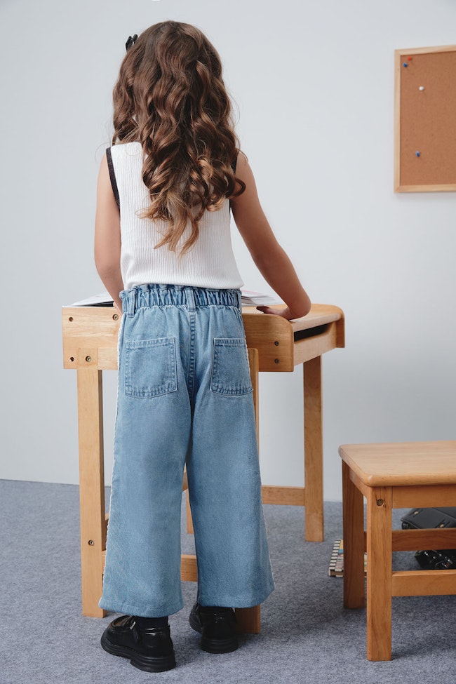 Star Baby Denim Trousers - LAP014 - image