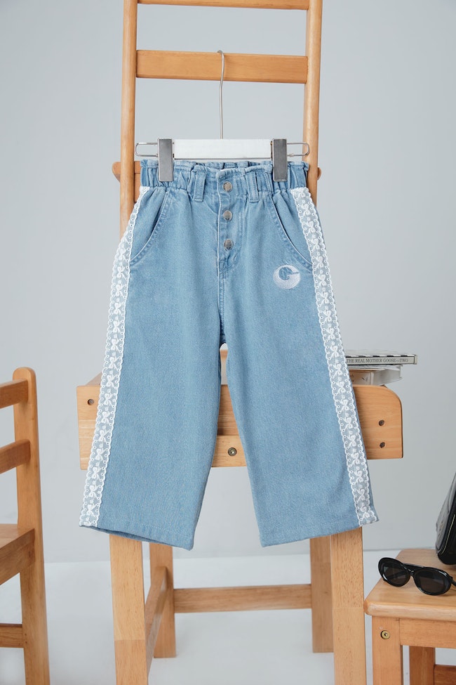 Star Baby Denim Trousers - LAP014 - image