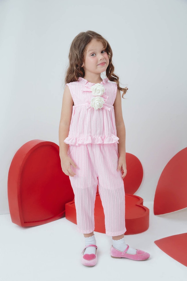 Bubblegum Bliss Camelia Trousers - LMP028.2 - image