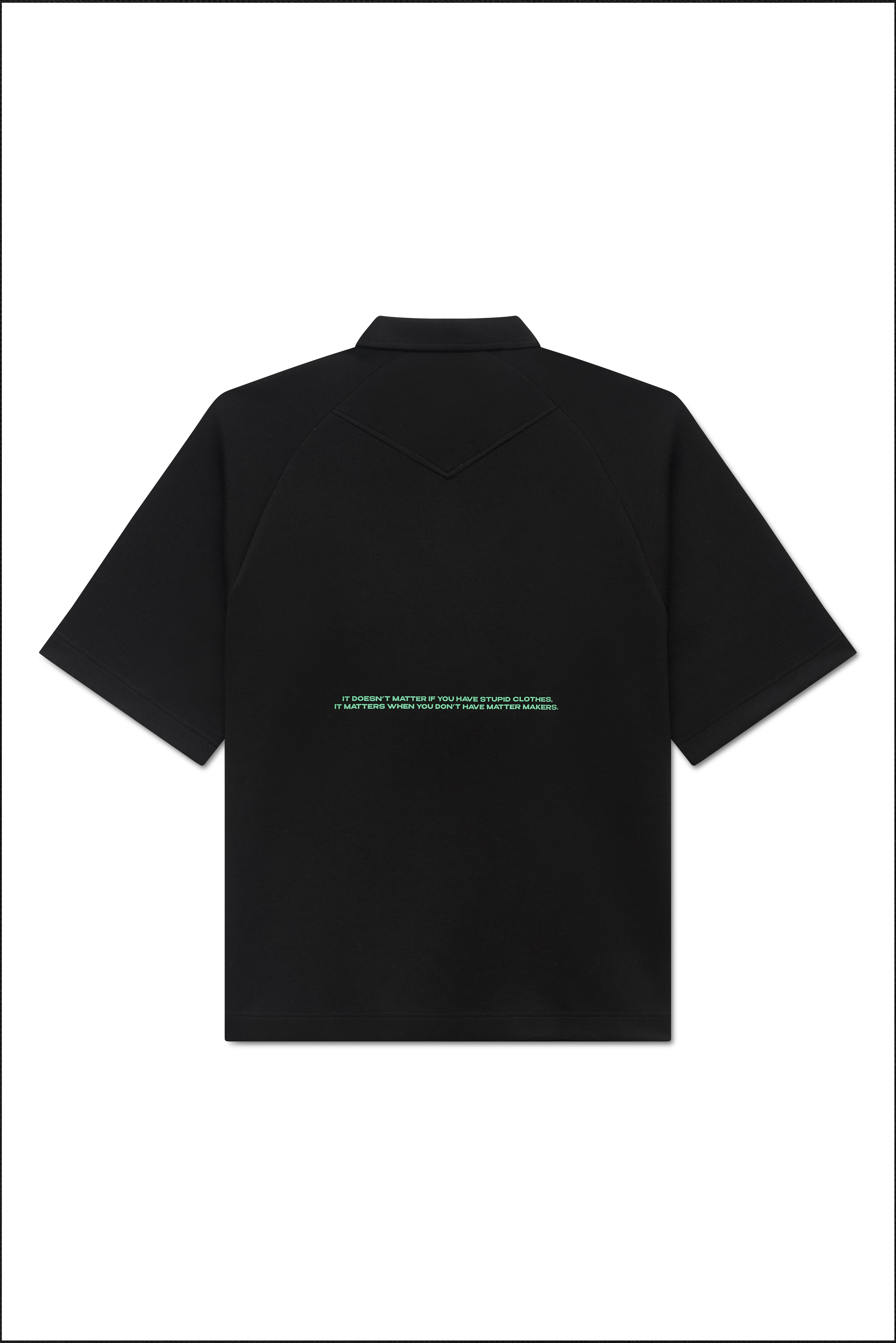 SOOR PLOOM Raglan soor ploom モックT 4y Mock Tee，Black 6yr soor