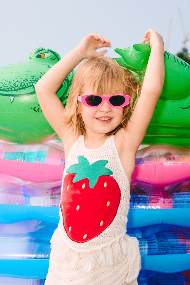 Strawberry Kiss Knit Top - LET059 - image