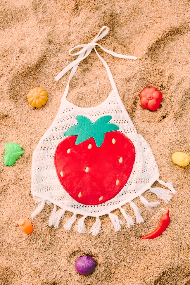 Strawberry Kiss Knit Top - LET059 - image