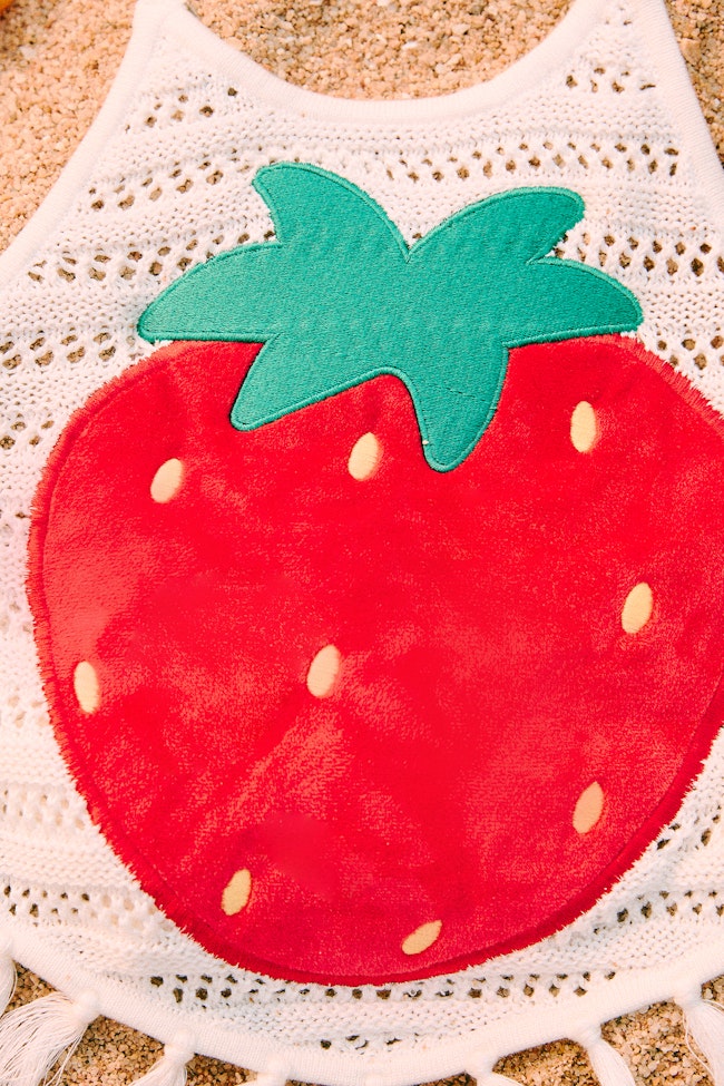 Strawberry Kiss Knit Top - LET059 - image