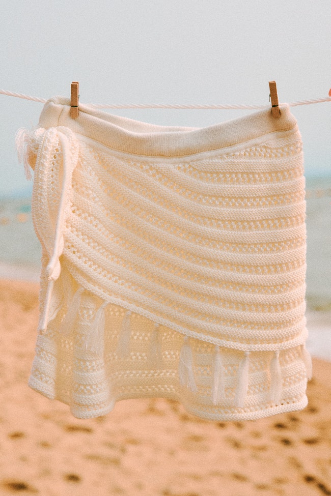 Summer Getaway Knit Skirt - LEK015 - image