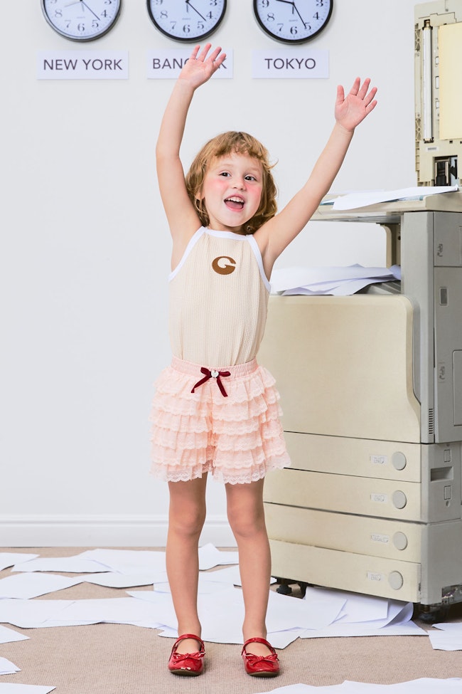 Amber Peach Shorts - LAIS004 - image