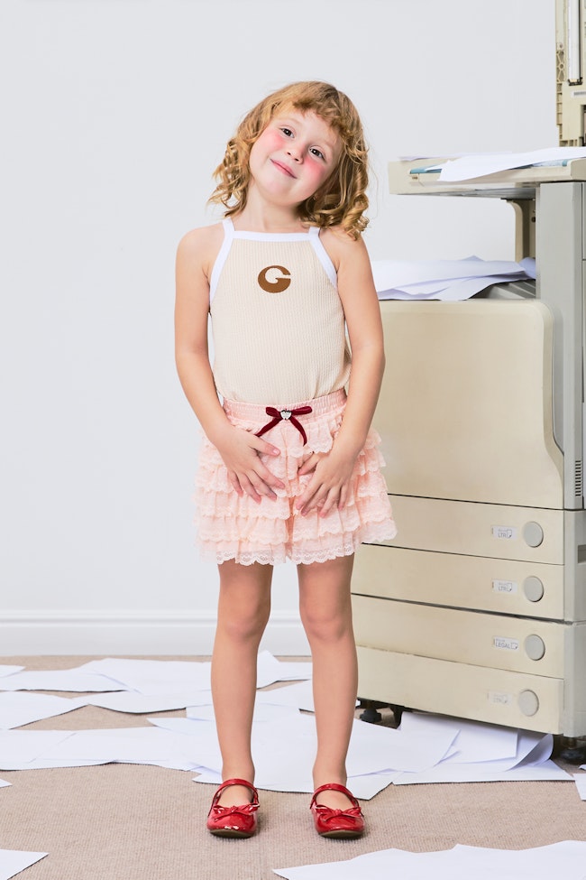 Amber Peach Shorts - LAIS004 - image