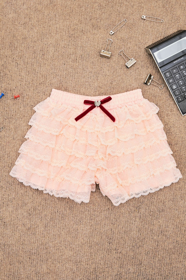 Amber Peach Shorts - LAIS004 - image