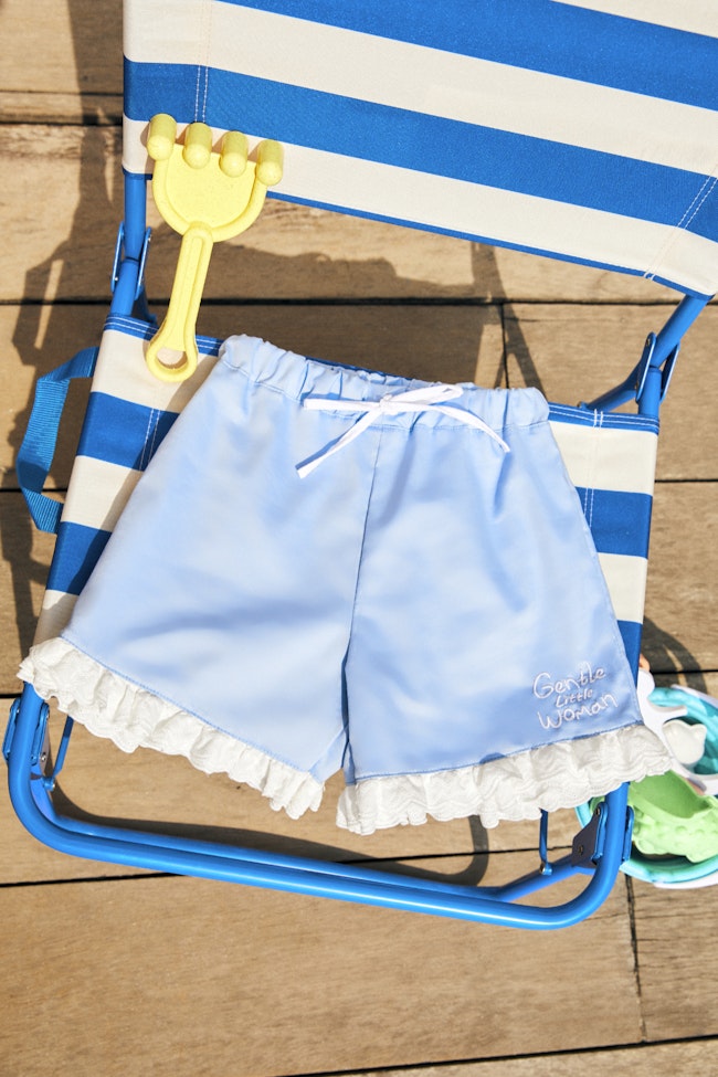 Ocean Mist Denim Shorts - LAS013 - image