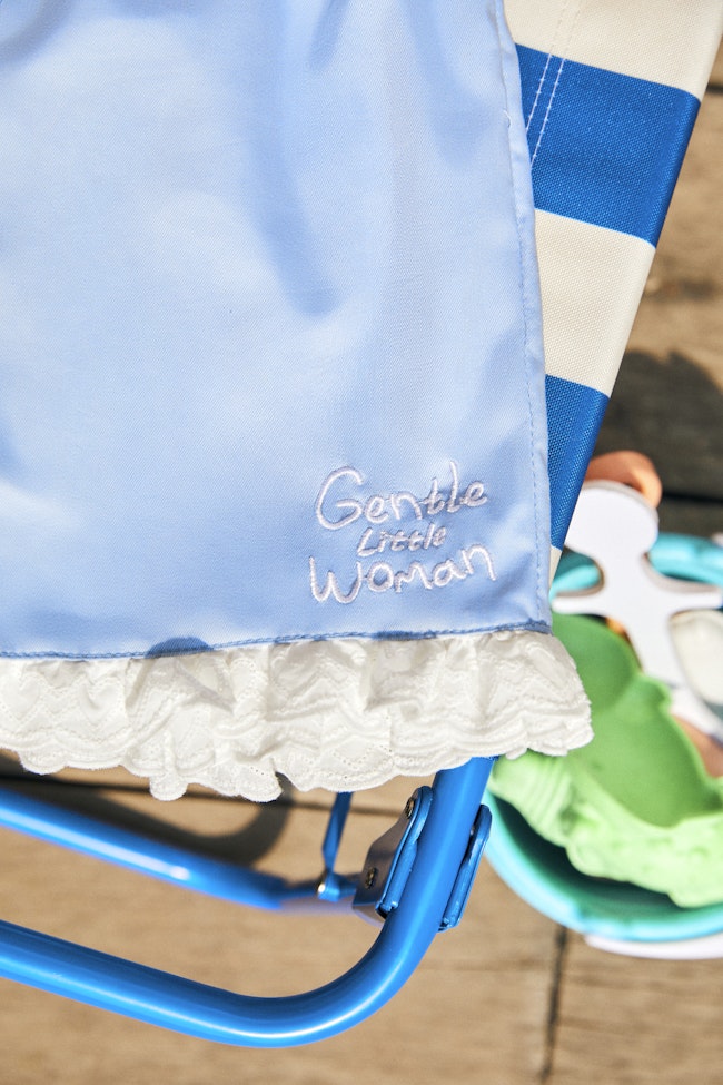 Ocean Mist Denim Shorts - LAS013 - image