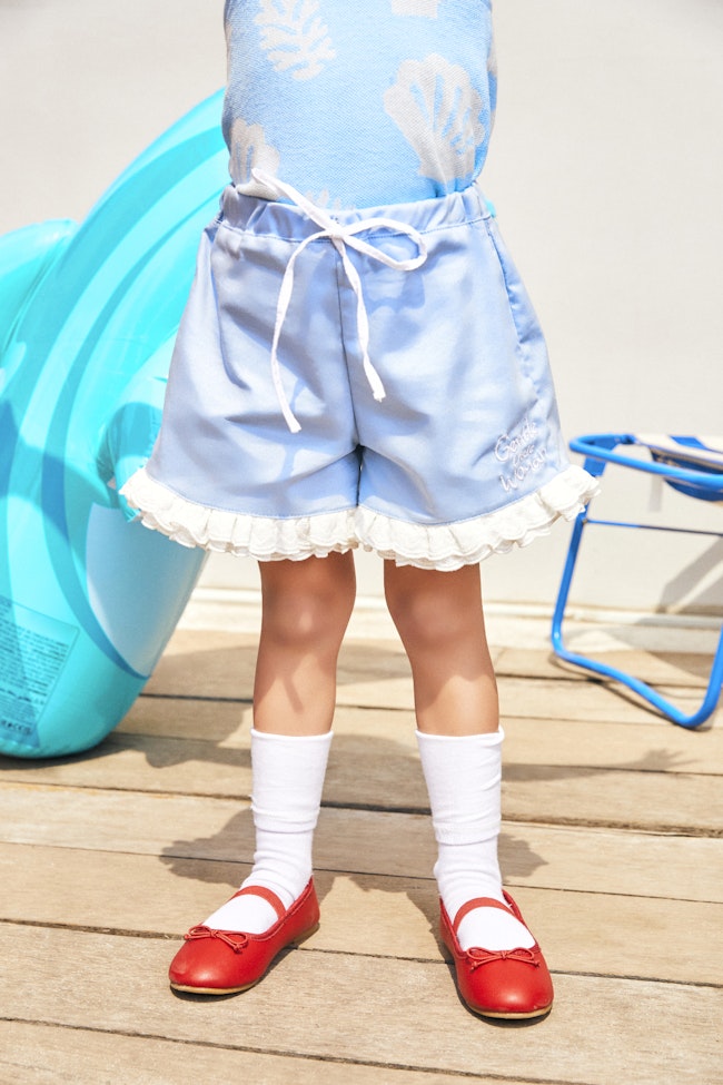 Ocean Mist Denim Shorts - LAS013 - image