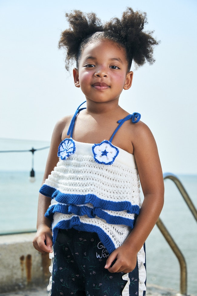 Seashell Whispers Knit Top - LET065 - image