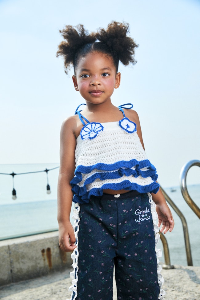 Seashell Whispers Knit Top - LET065 - image