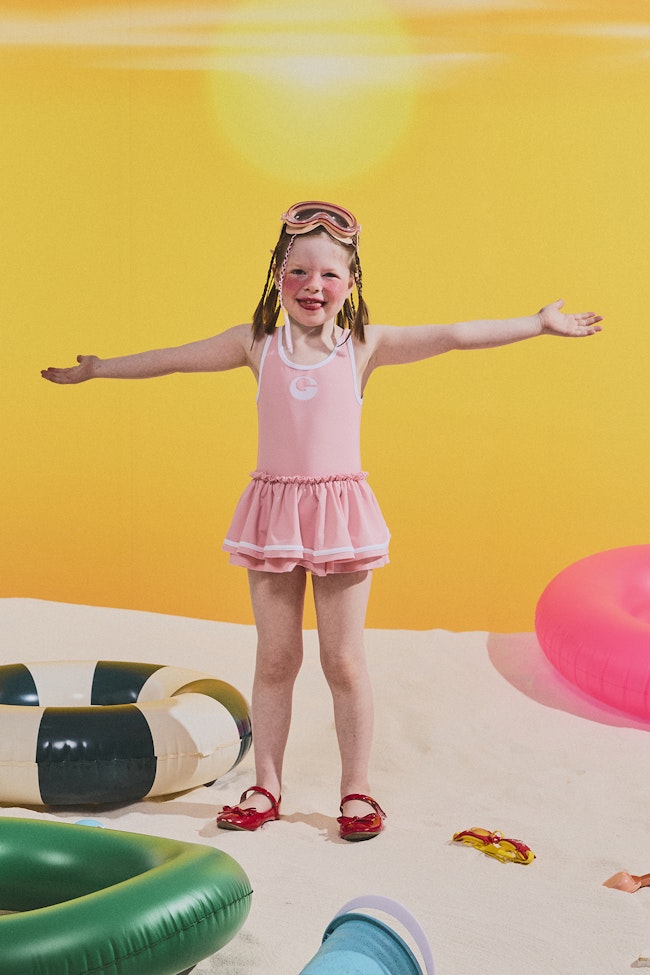 Sunkissed Summer Swimsuit : Pink - LW22095.2 - image