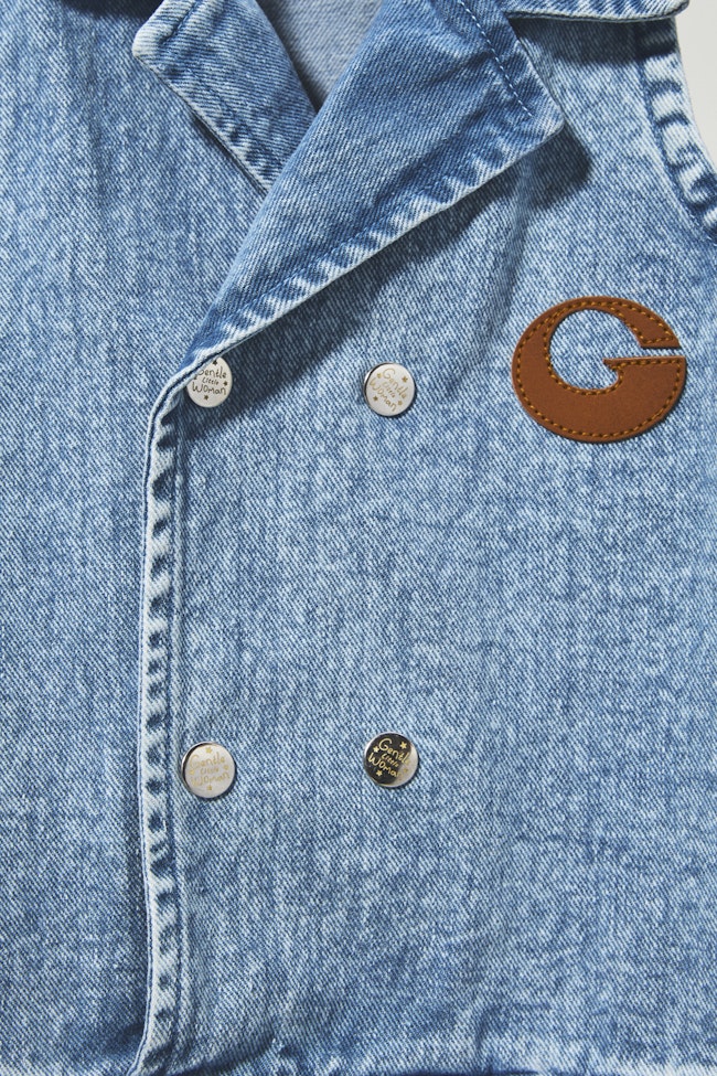 GLW Collared Denim Dress - LAD006 - image