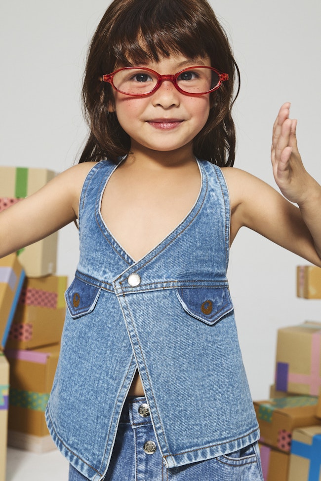 GLW Denim Vest Top - LAT016 - image