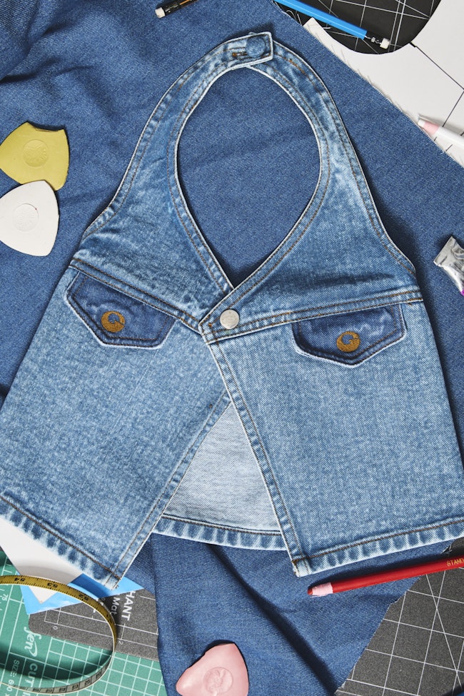 GLW Denim Vest Top - LAT016 - image