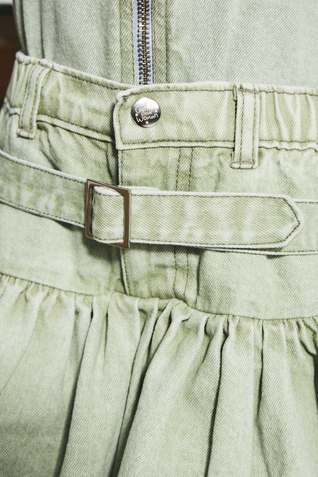 Lush Emerald Balloon Skirt - LAS011 - image
