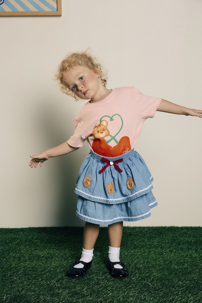 Toasted Delights Denim Skirt - LAK009 - image