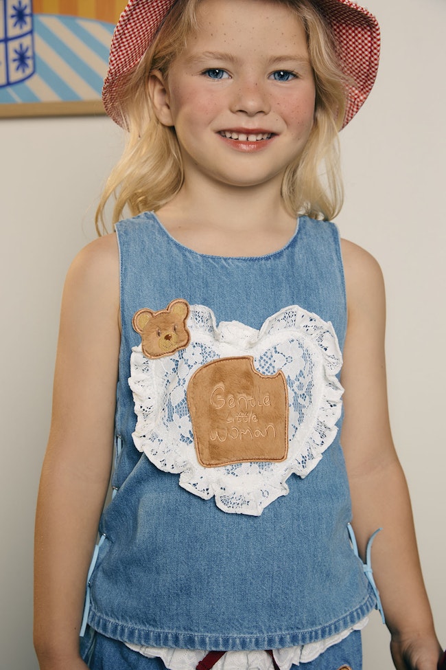 Toasted Delights Denim Top - LAT014 - image