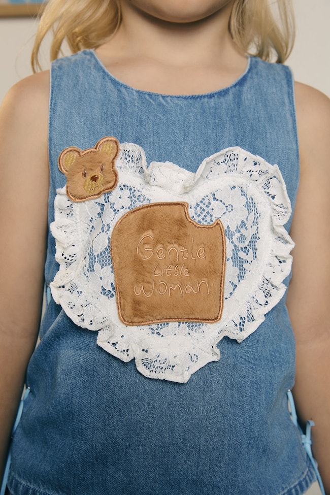Toasted Delights Denim Top - LAT014 - image