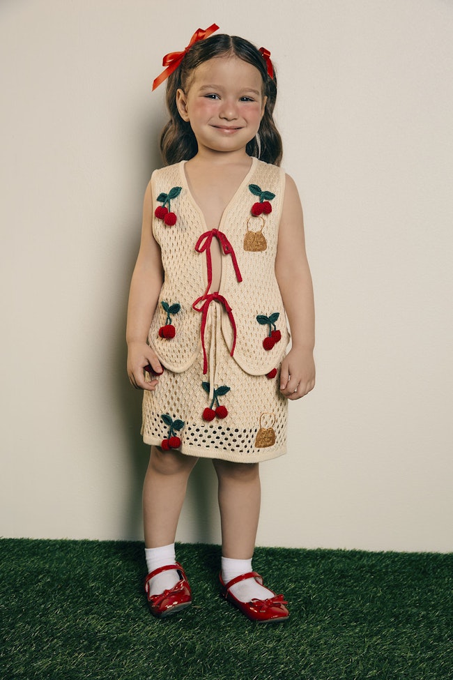 Crispy Crumble Knit Top - LET058 - image