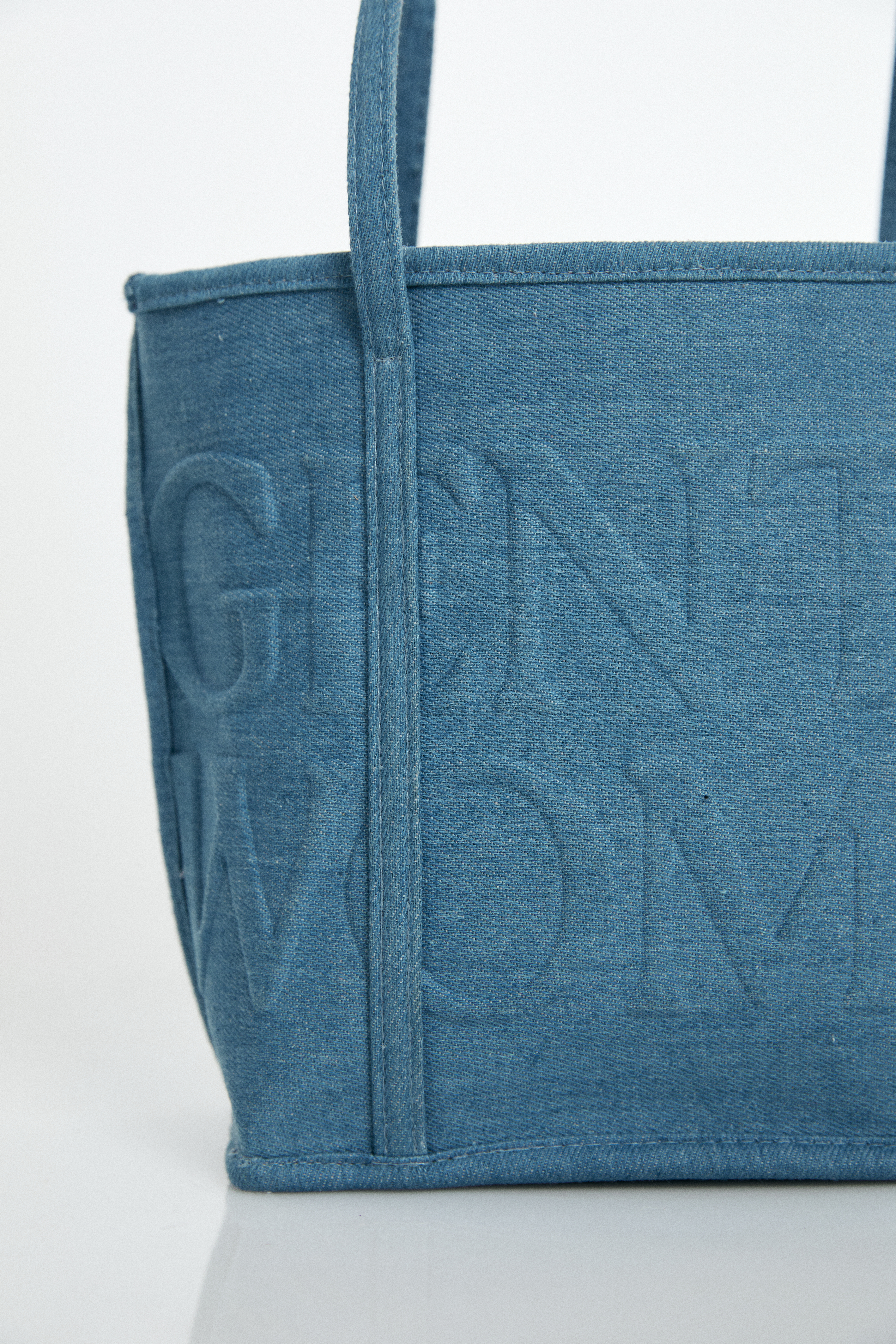 新作【GENTLEWOMAN】DENIM SOIREE HAULER デニム トートバッグ Denim Soiree Hauler Bag : Light Blue | GENTLEWOMAN