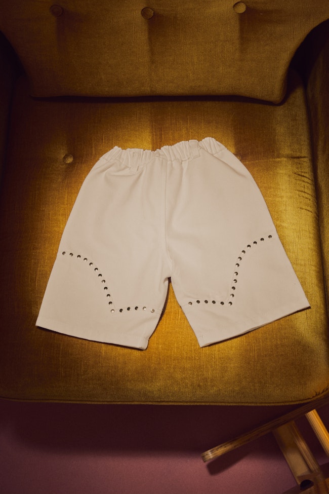 Tiny Boots Denim Shorts - LAS014 - image