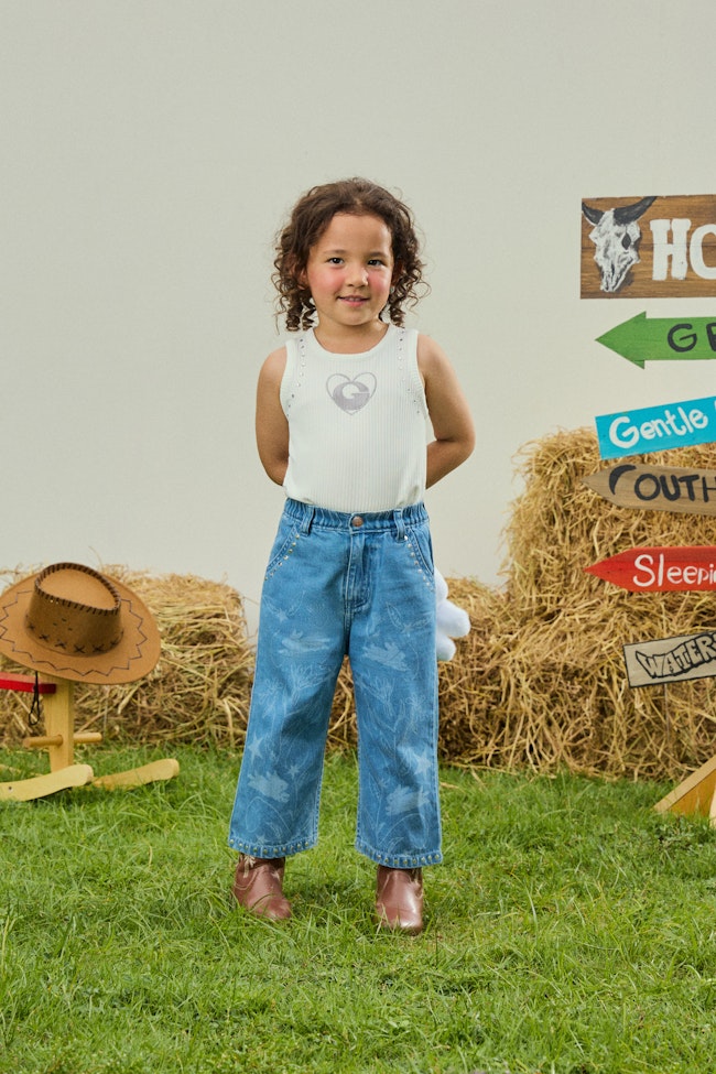 Tiny Tumbleweeds Denim Trousers - LAP026 - image