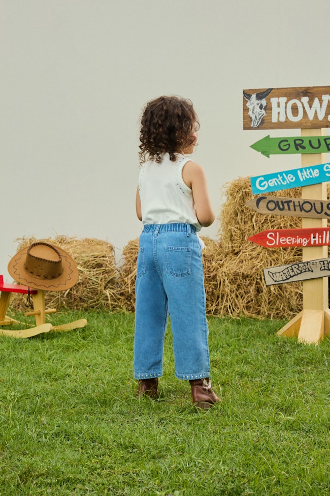Tiny Tumbleweeds Denim Trousers - LAP026 - image