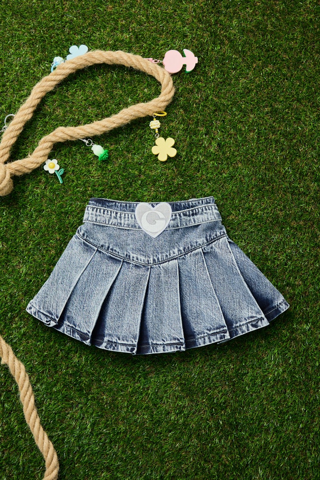 Dusty Hoofbeats Denim Skirt  - LAK018 - image