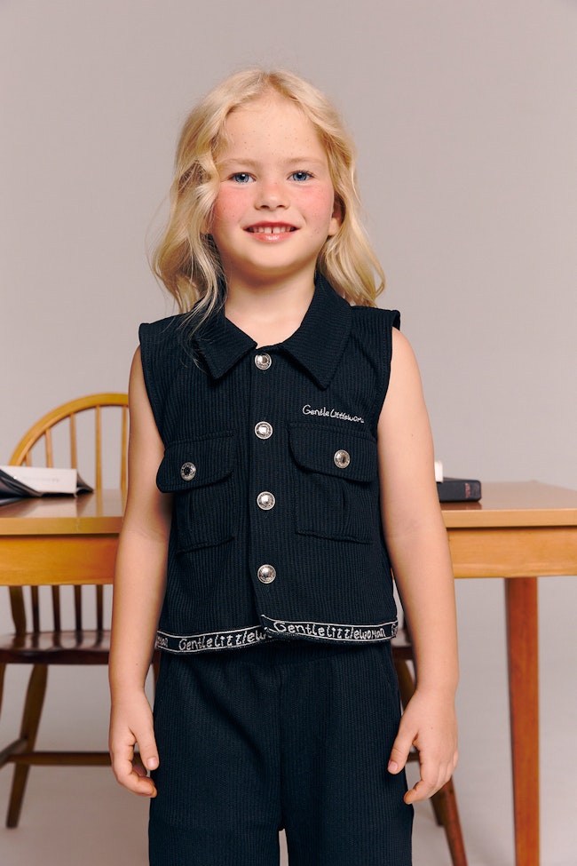 Dusky Posh Poppet Sleeveless Top - LW22134 - image