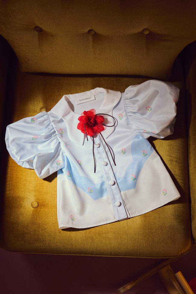 Little Lariats Puff Sleeves Top - LAQT002 - image