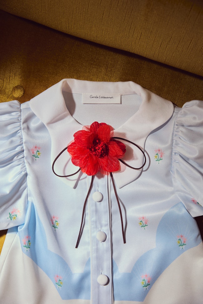 Little Lariats Puff Sleeves Top - LAQT002 - image