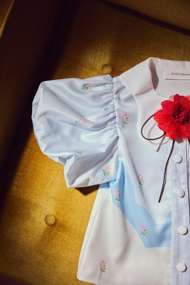 Little Lariats Puff Sleeves Top - LAQT002 - image