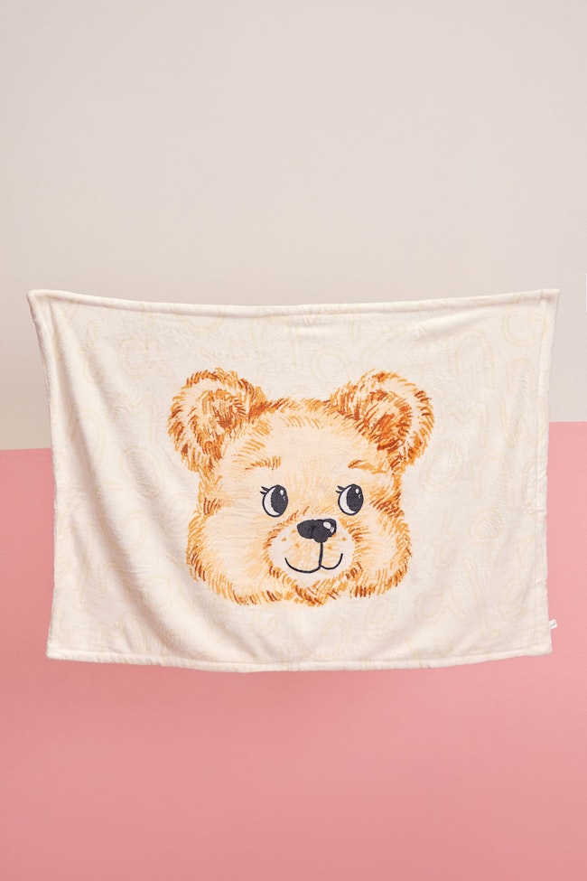 Glowdy Bear Monogram Blanket - LW22046 - image