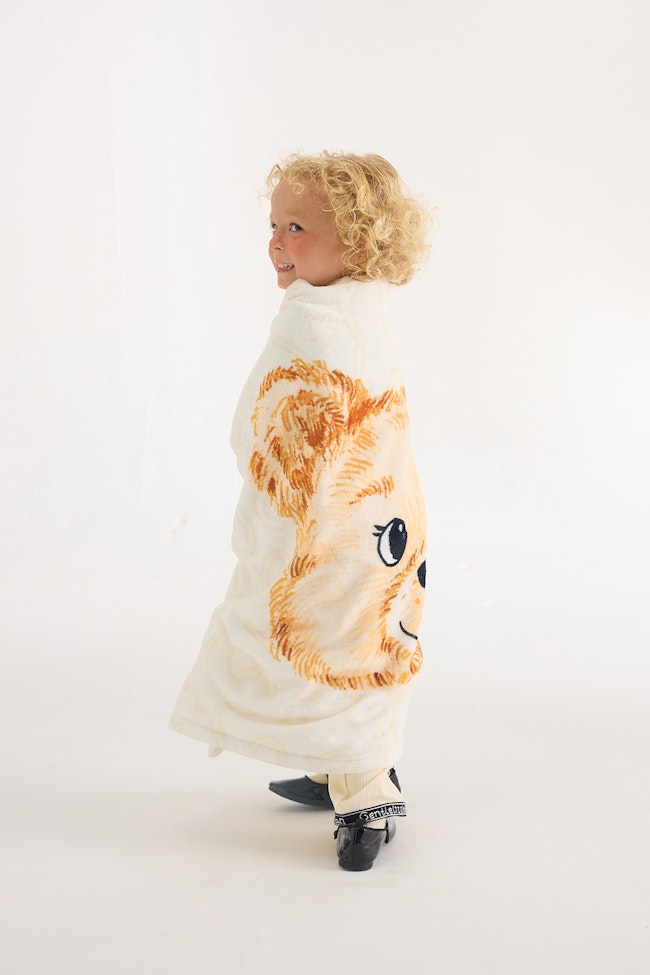 Glowdy Bear Monogram Blanket - LW22046 - image