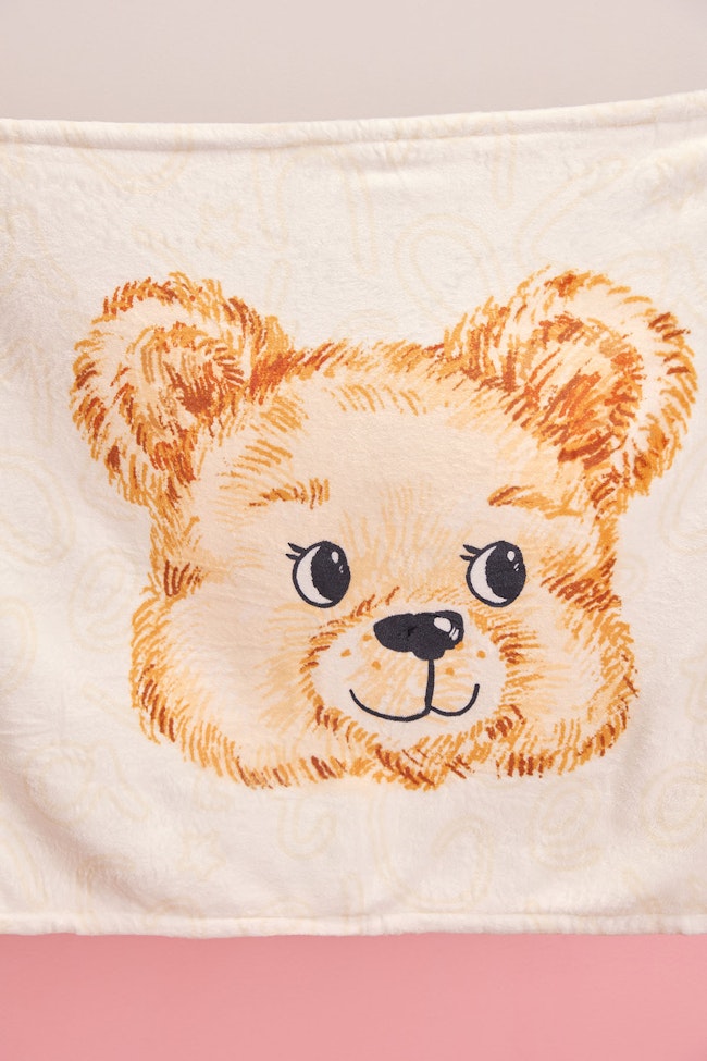 Glowdy Bear Monogram Blanket - LW22046 - image