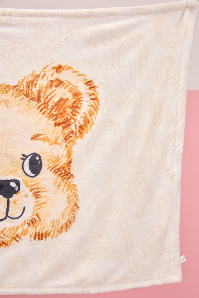 Glowdy Bear Monogram Blanket - LW22046 - image