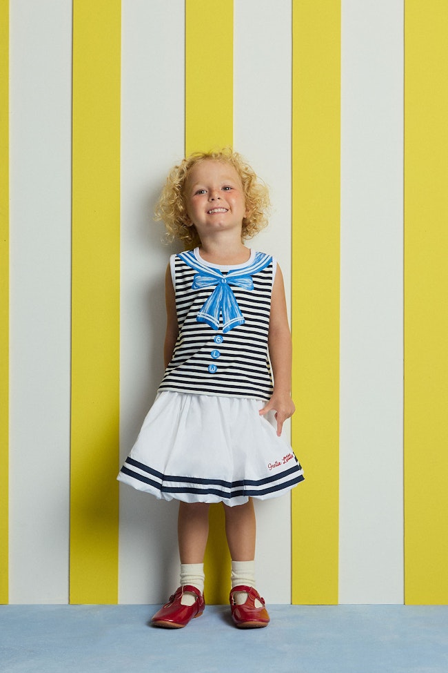 Sailor Snug Sleeveless Top - LW22053 - image