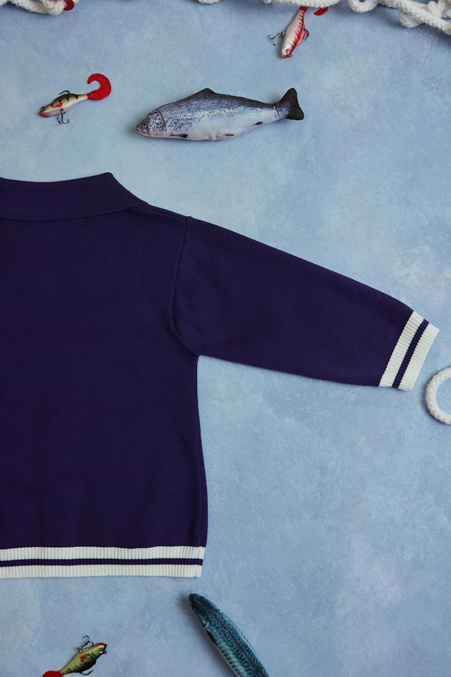 Blue Horizon Knit Cardigan - LW22009 - image