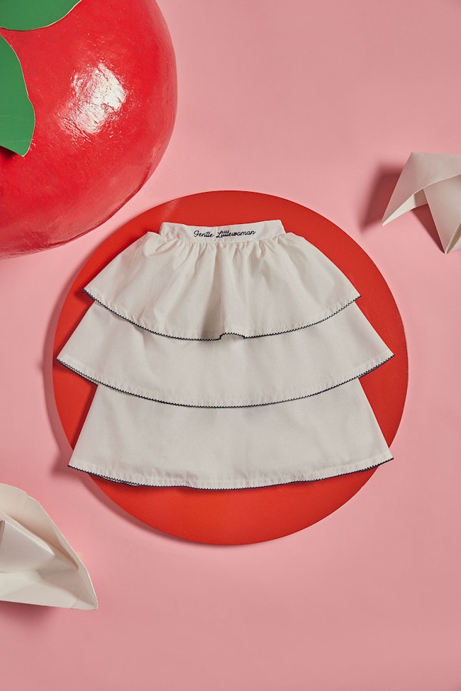 Ocean Hues Skirt : White - LW22051.1 - image