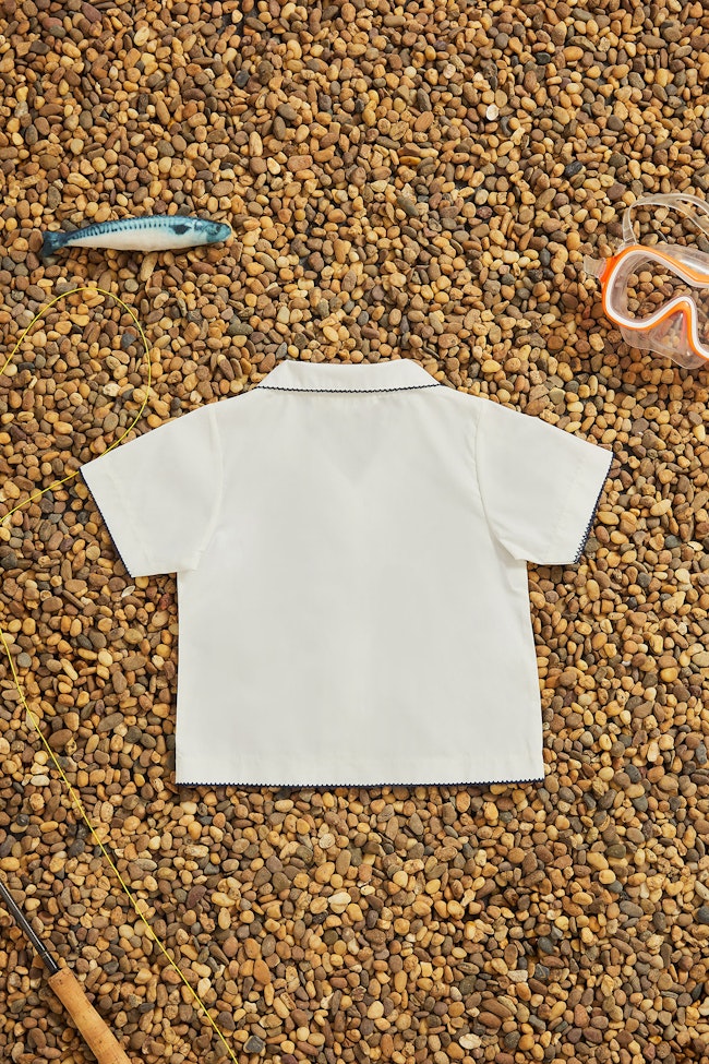 Sea Foam Short sleeves Top - LW22104 - image
