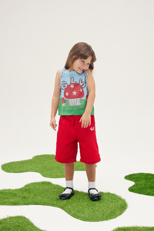 Enchanted Bloom Denim Trousers - LW22031 - image