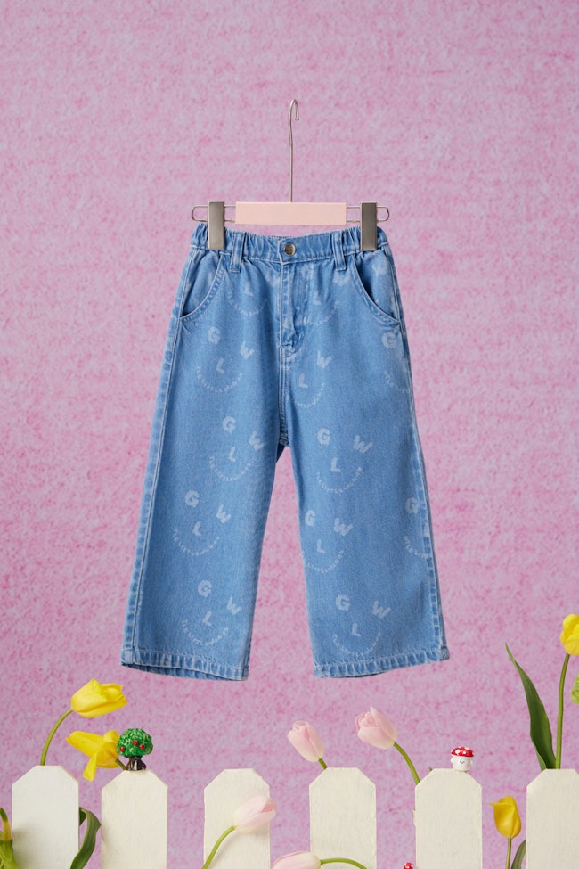 Kiddie Denim Trousers - LW22029 - image