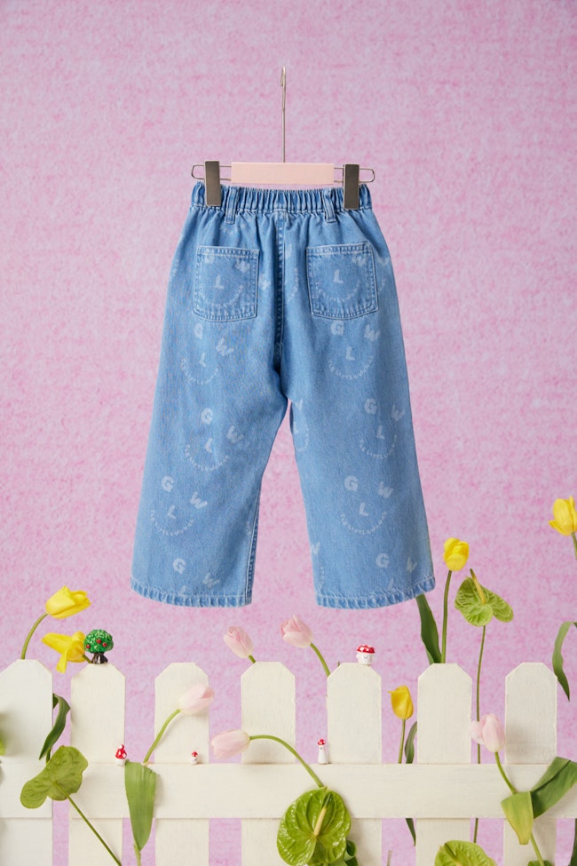 Kiddie Denim Trousers - LW22029 - image