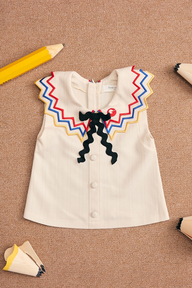 Little Picasso Sleeveless Top - LW22020 - image
