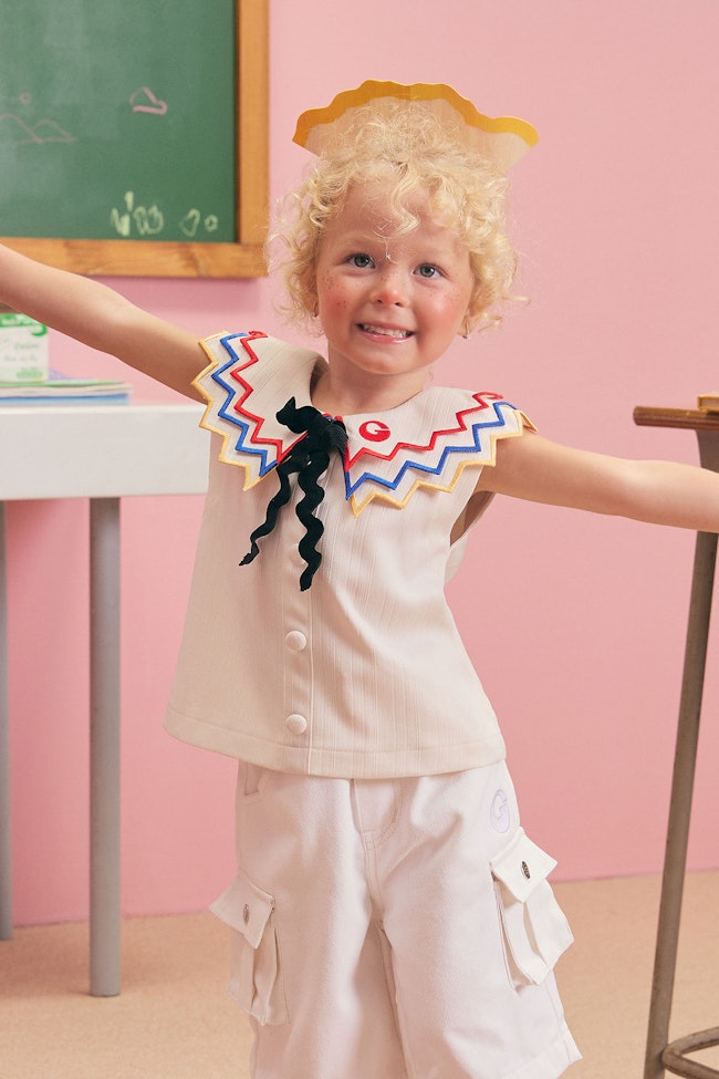 Little Picasso Sleeveless Top - LW22020 - image