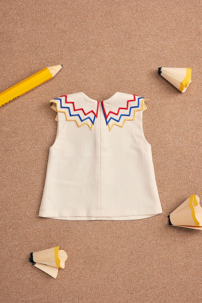 Little Picasso Sleeveless Top - LW22020 - image