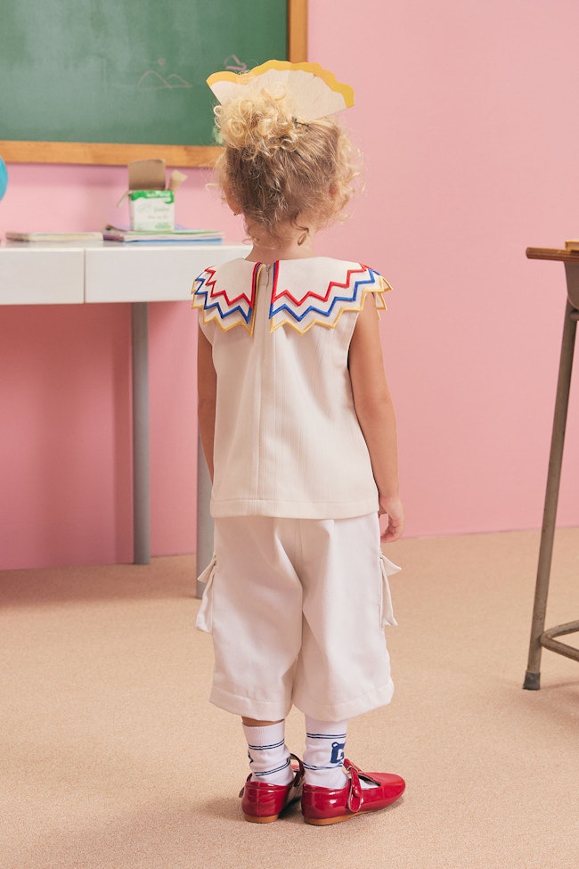Little Picasso Sleeveless Top - LW22020 - image