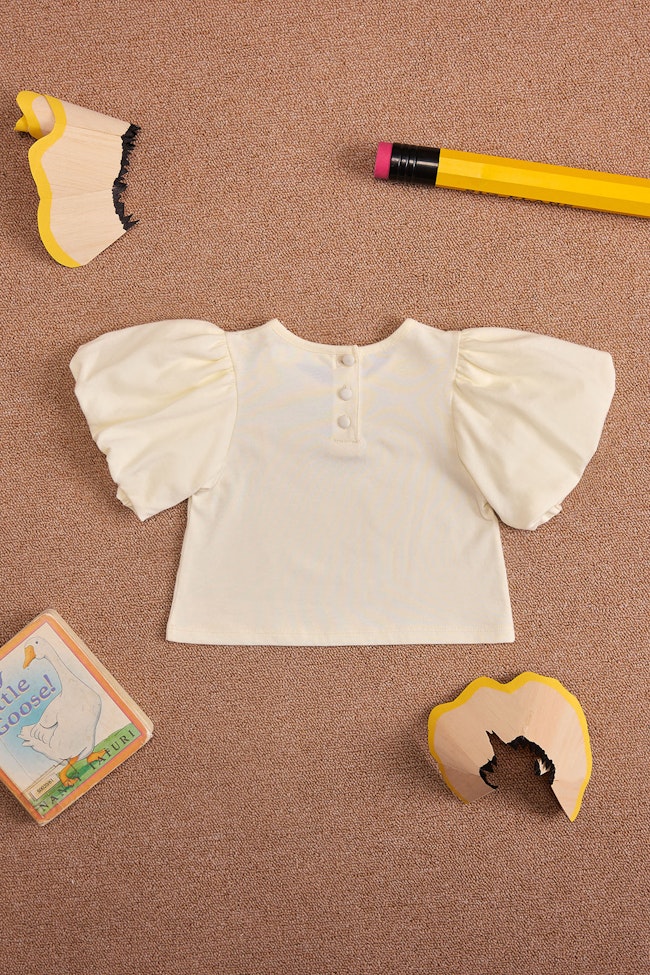 Snack Break Puff Sleeves Top - LW22015 - image